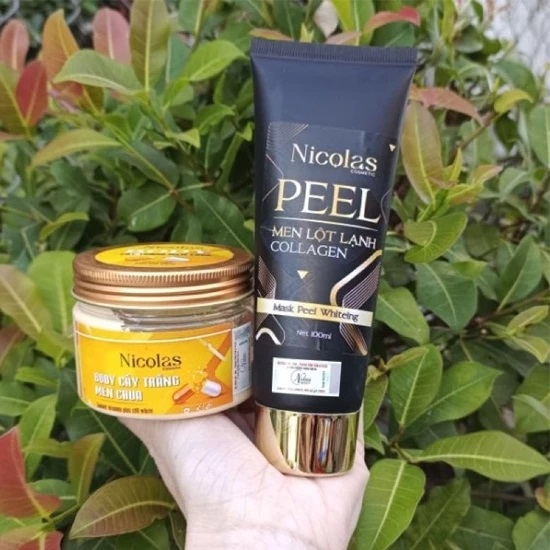 Peel men lột lạnh Collagen Nicolas