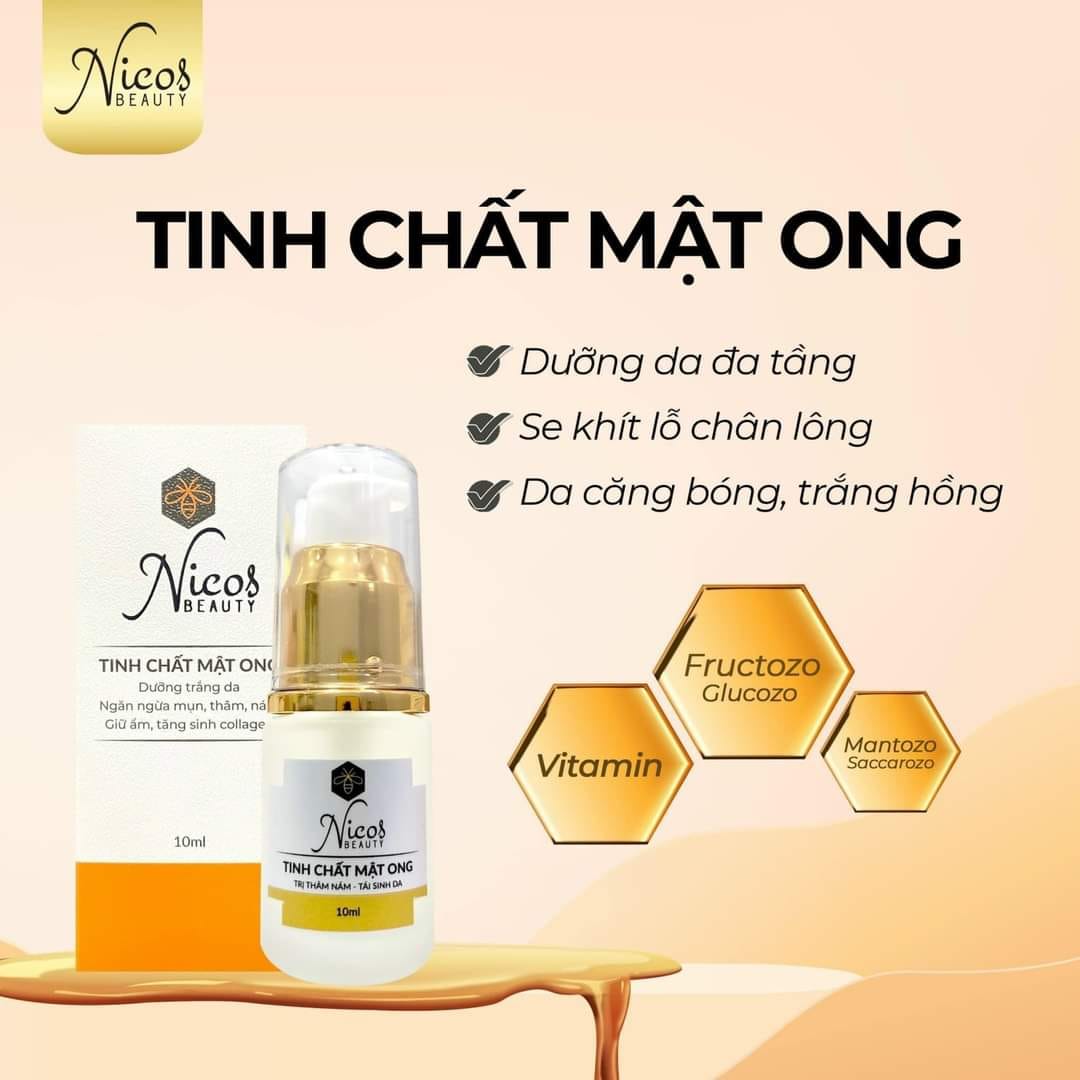 Serum tinh chất mật ong Nicos Beauty Thanh Nhi